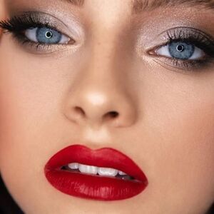 Red lipstick